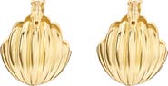 ATHRA LUXE Chunky Huggie Hoop Earrings