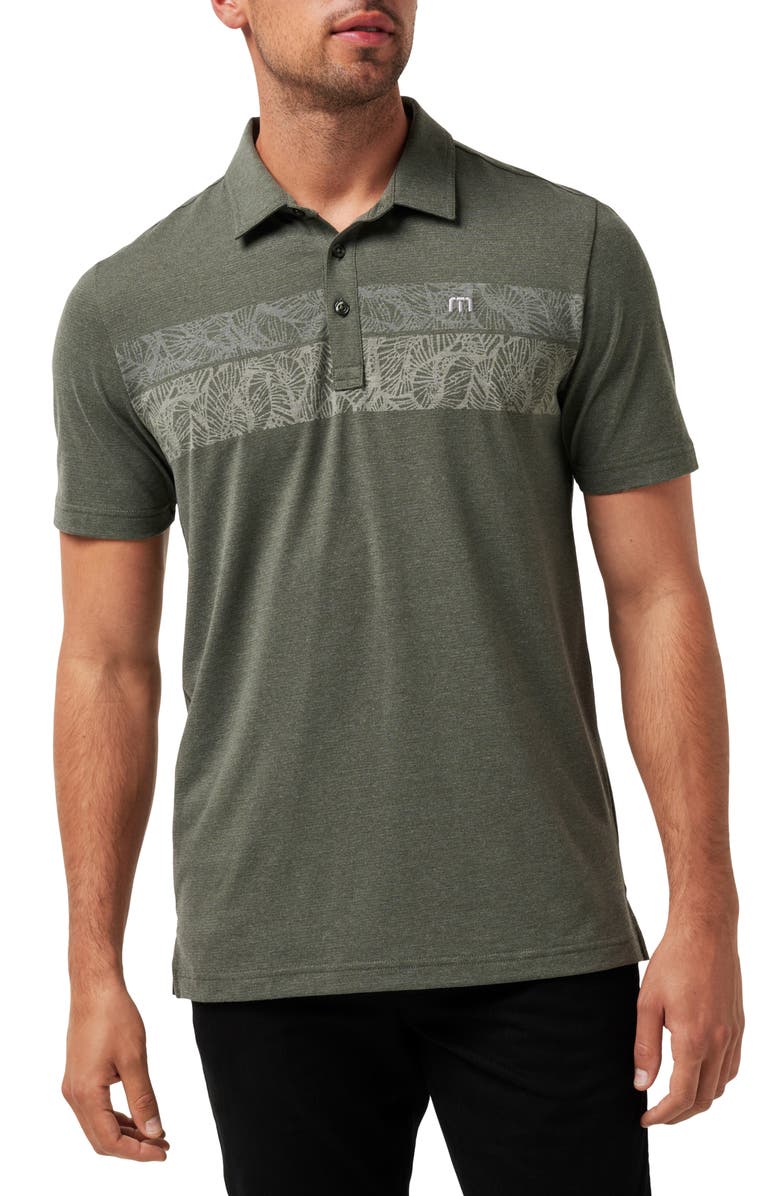 TravisMathew Forest Canyon Polo, Main, color, Dark Olive