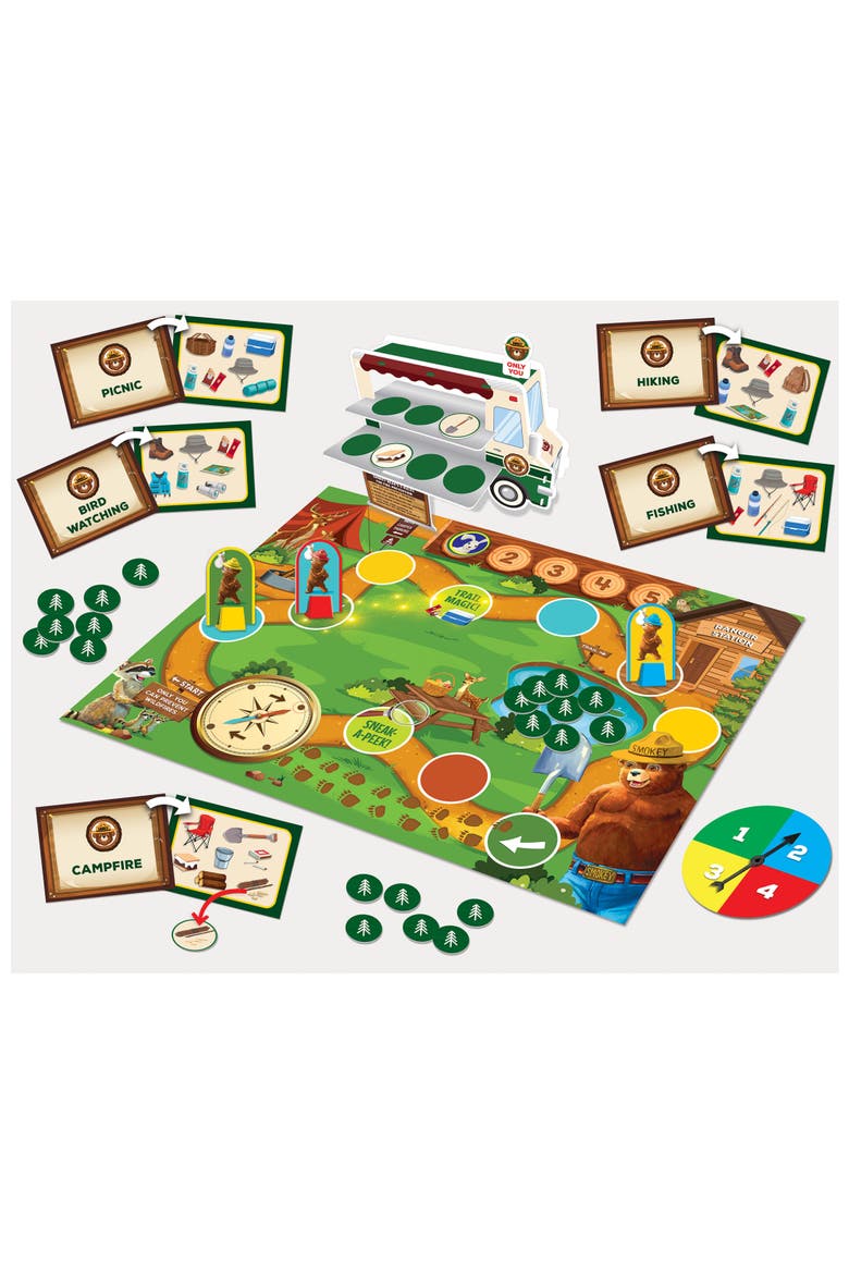 Smokey Bear's Happy Camper Co-Op Game, Alternate, color, Multicolor