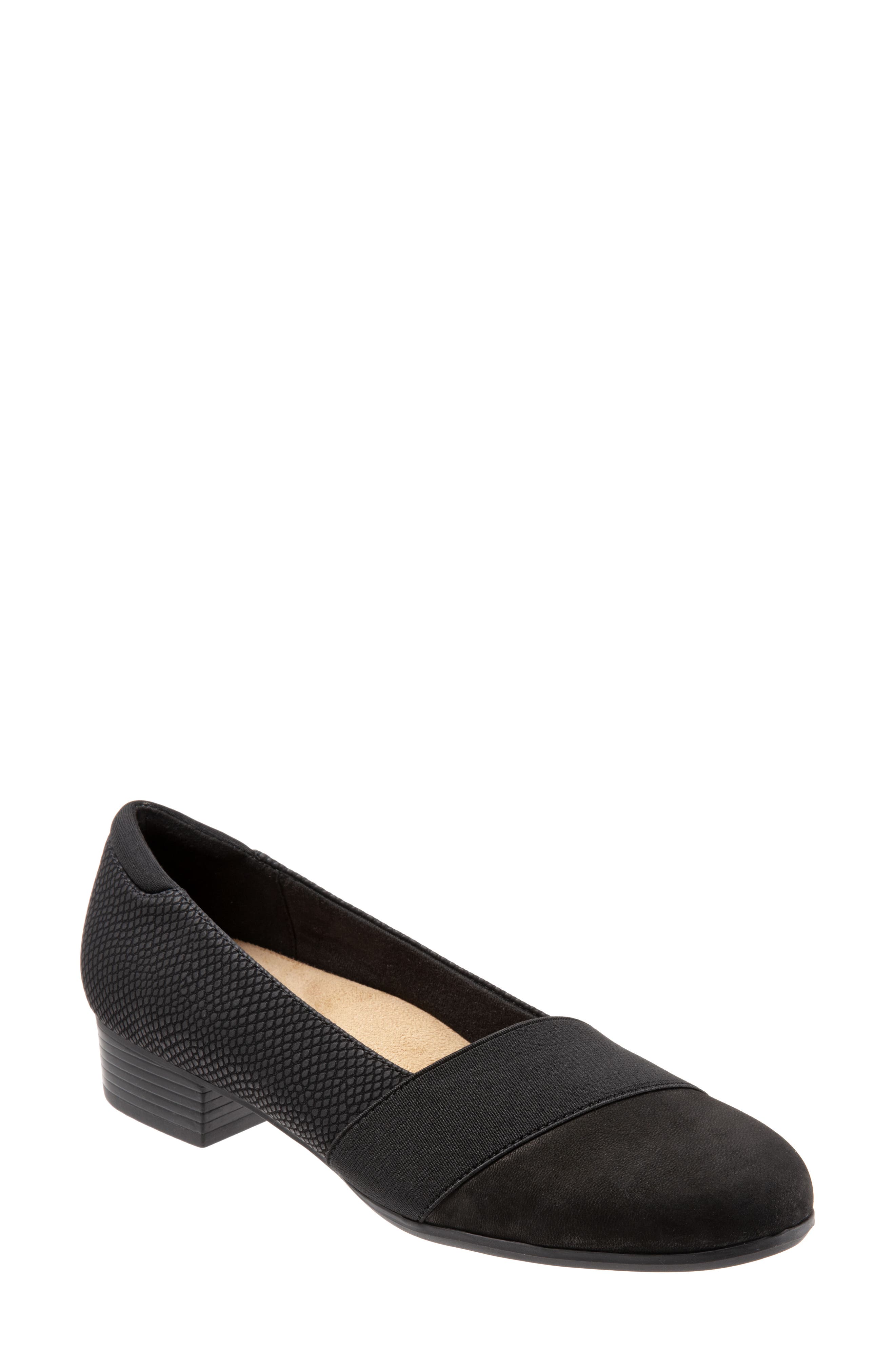 Melinda Loafer - Multiple Widths Available, Main, color, BLACK LEATHER