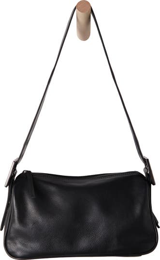 Army Candy Leather Baguette Bag
