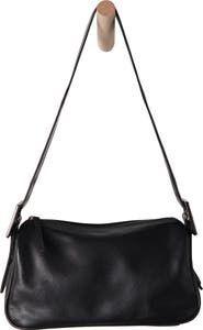 Free People Army Candy Leather Baguette Bag