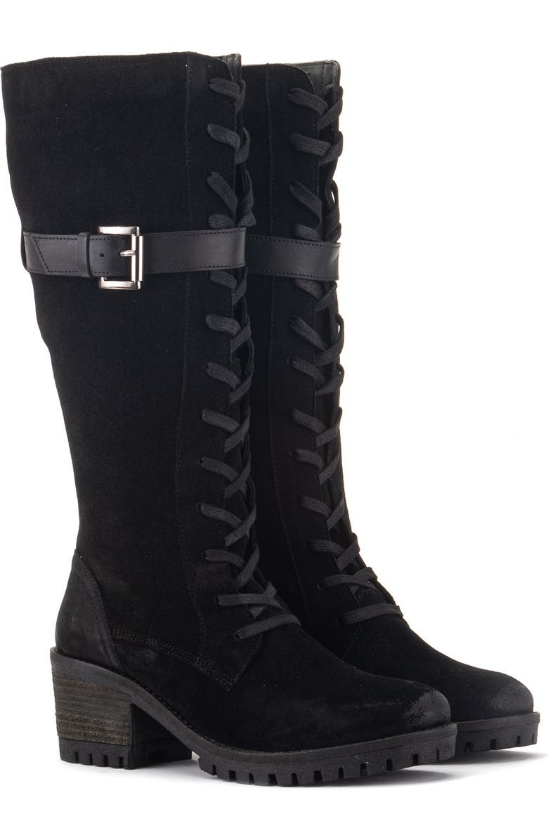 VINTAGE FOUNDRY Naomi Suede Lace-Up Boot, Alternate, color,