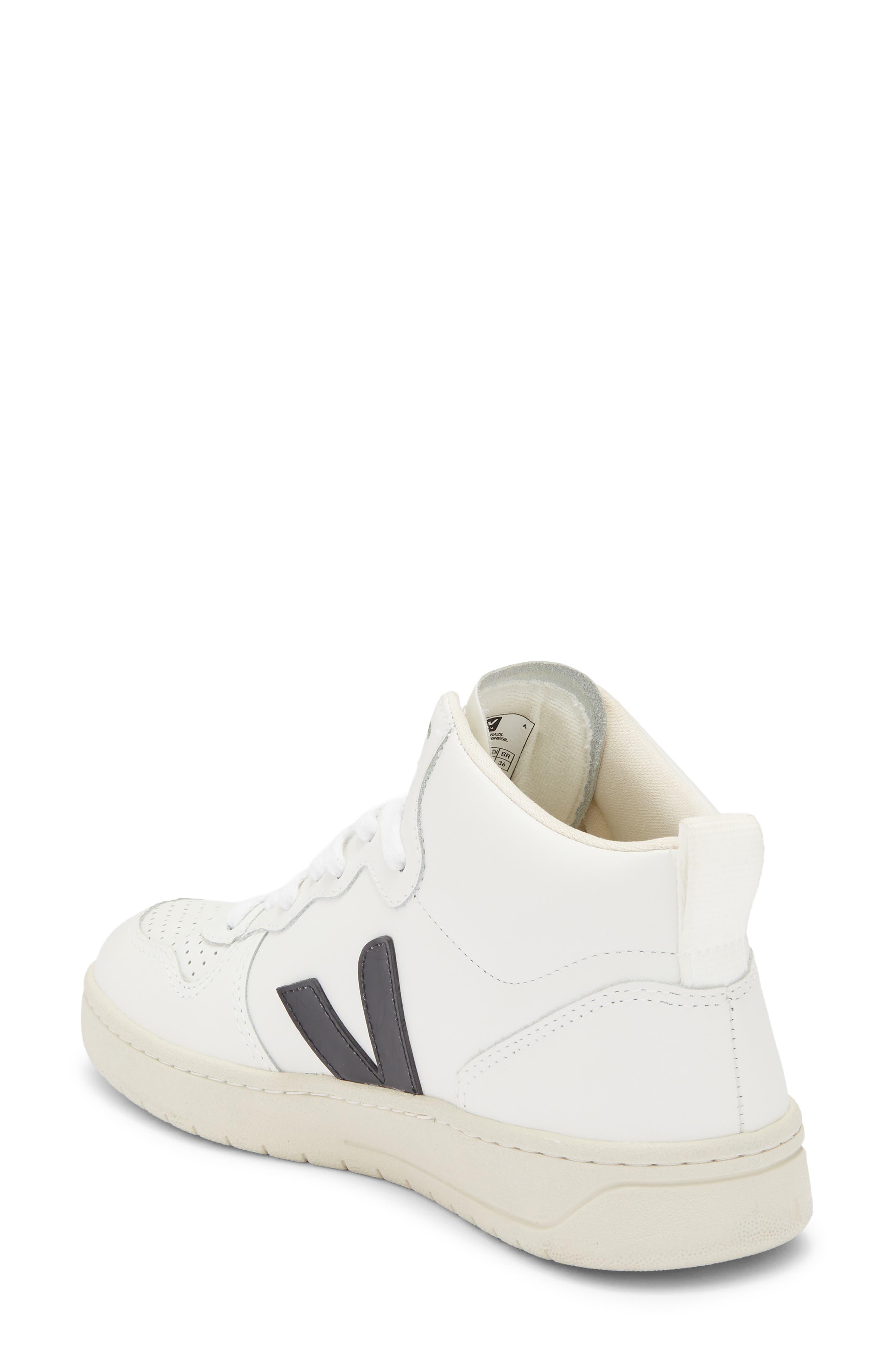 Veja V-15 Mid Top Sneaker, Alternate, color, 