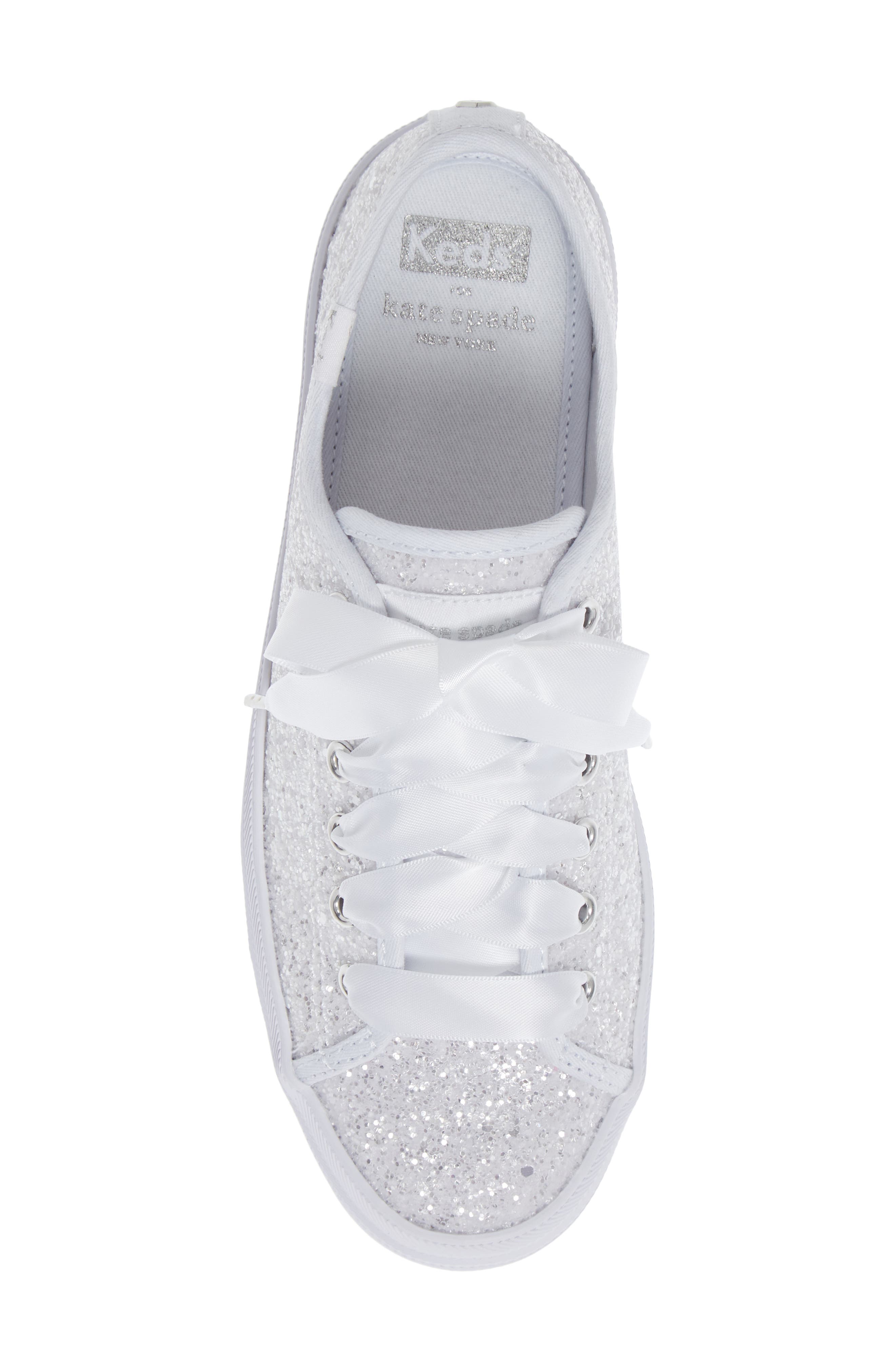 Keds<sup>®</sup> x kate spade new york triple up glitter sneaker, Alternate, color, 