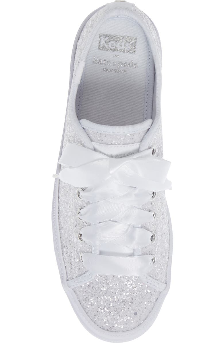 Keds<sup>®</sup> x kate spade new york triple up glitter sneaker, Alternate, color,