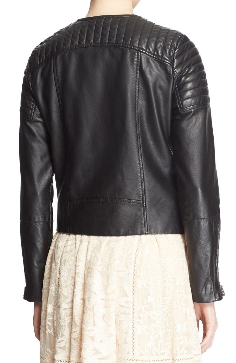 Free People 'Exclusive' Faux Leather Jacket, Alternate, color,