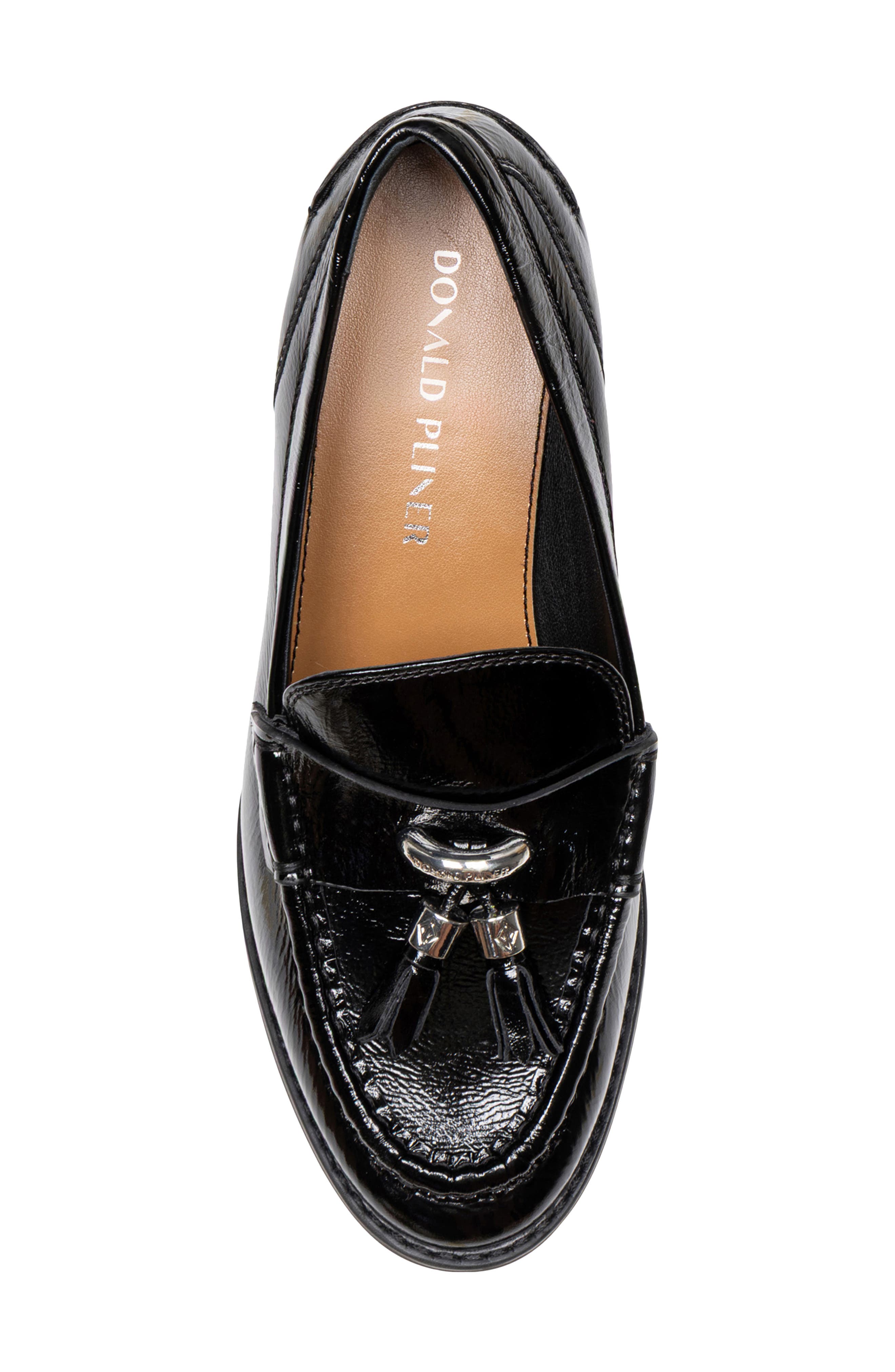 Donald Pliner Mirabel Tassel Loafer, Alternate, color, Black