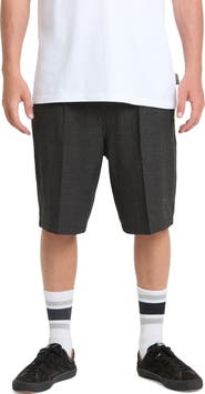 Quiksilver Gilroy Glen Check Pleated Shorts