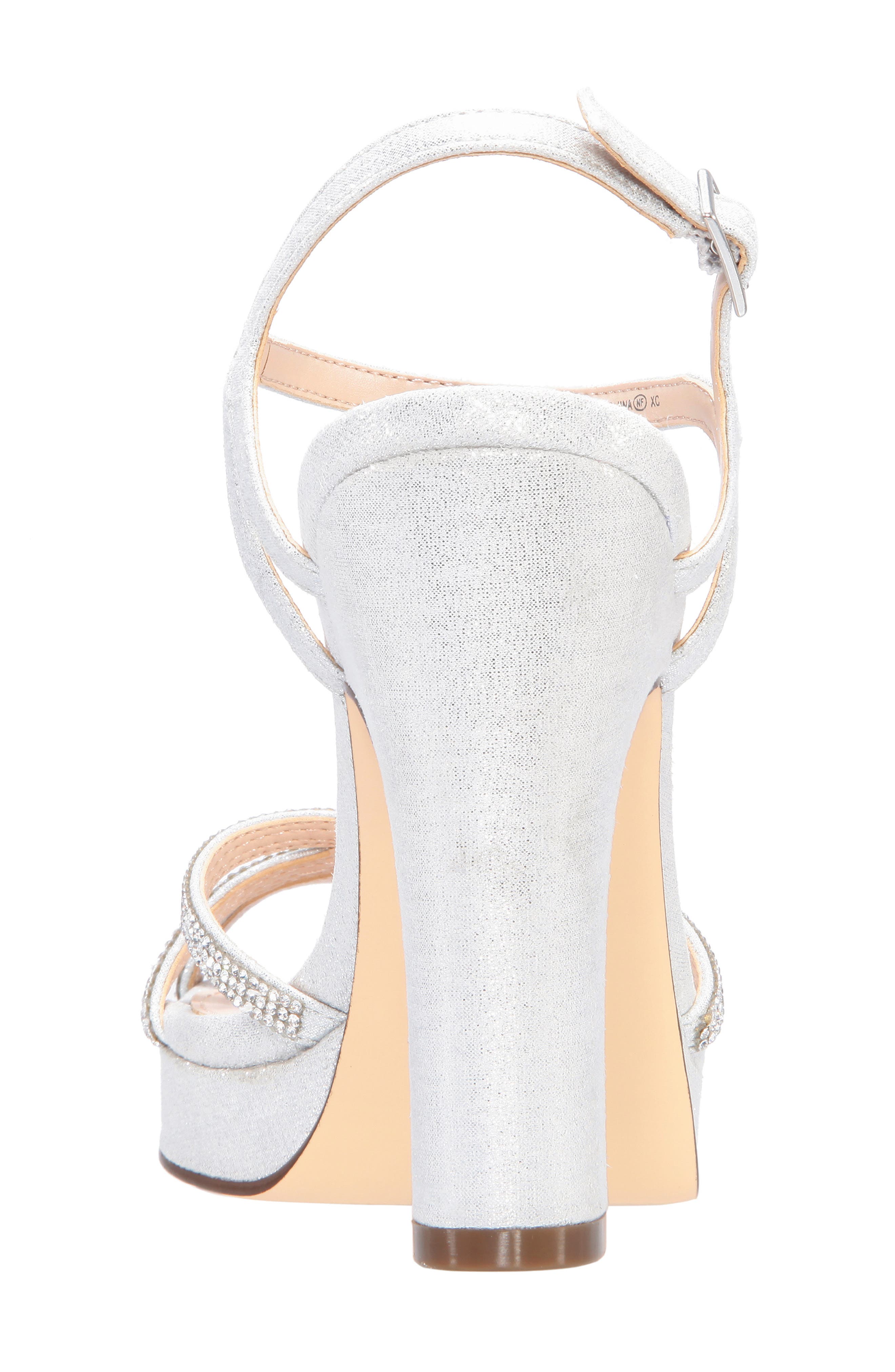 Nina Saralyn Embellished Sandal, Alternate, color, 