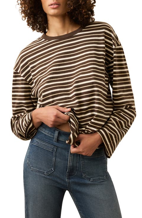 Stripe Sunwashed Organic Cotton Top