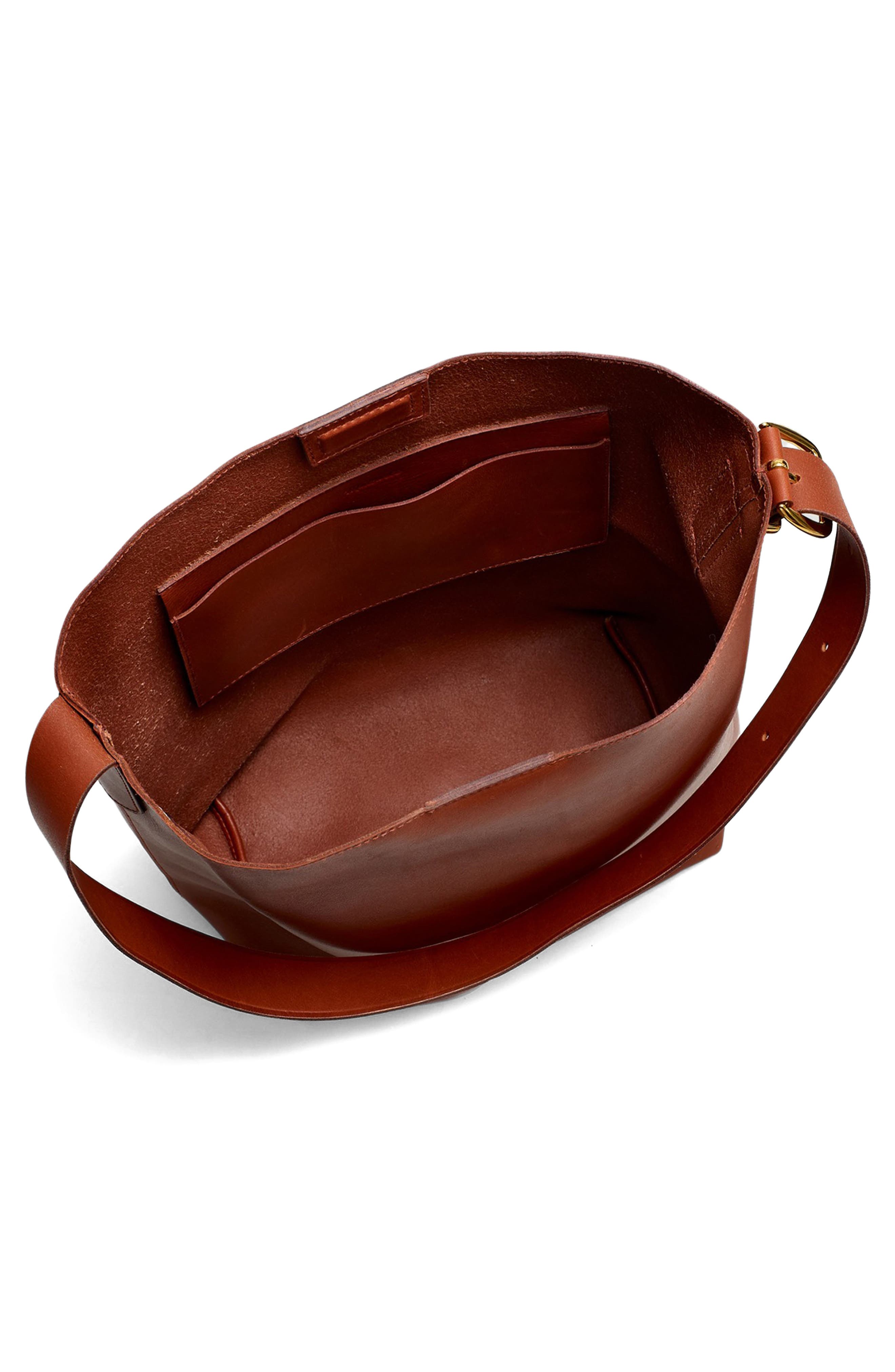 The Essential Bucket Tote (Nordstrom Exclusive), Alternate, color, WARM CINNAMON