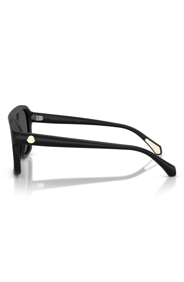 Moncler 56mm Vantos Pillow Sunglasses, Alternate, color, 