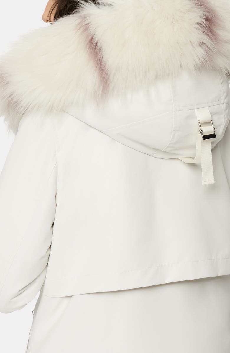 Marc New York Carina Water Resistant Hooded Parka with Faux Fur Trim, Alternate, color,