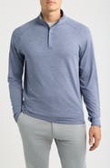 Peter Millar Crown Crafted Stealth Stripe Performance Quarter Zip Pullover