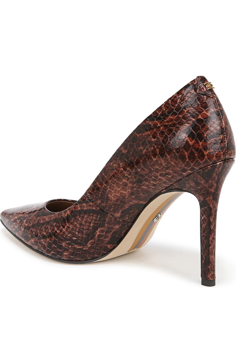 Sam Edelman Hazel Pointed Toe Pump, Alternate, color, Stable Brown
