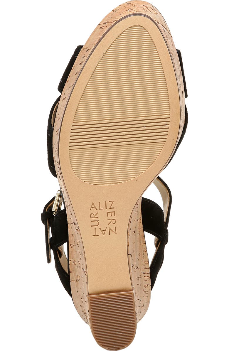 Naturalizer Zia Platform Wedge Sandal, Alternate, color,