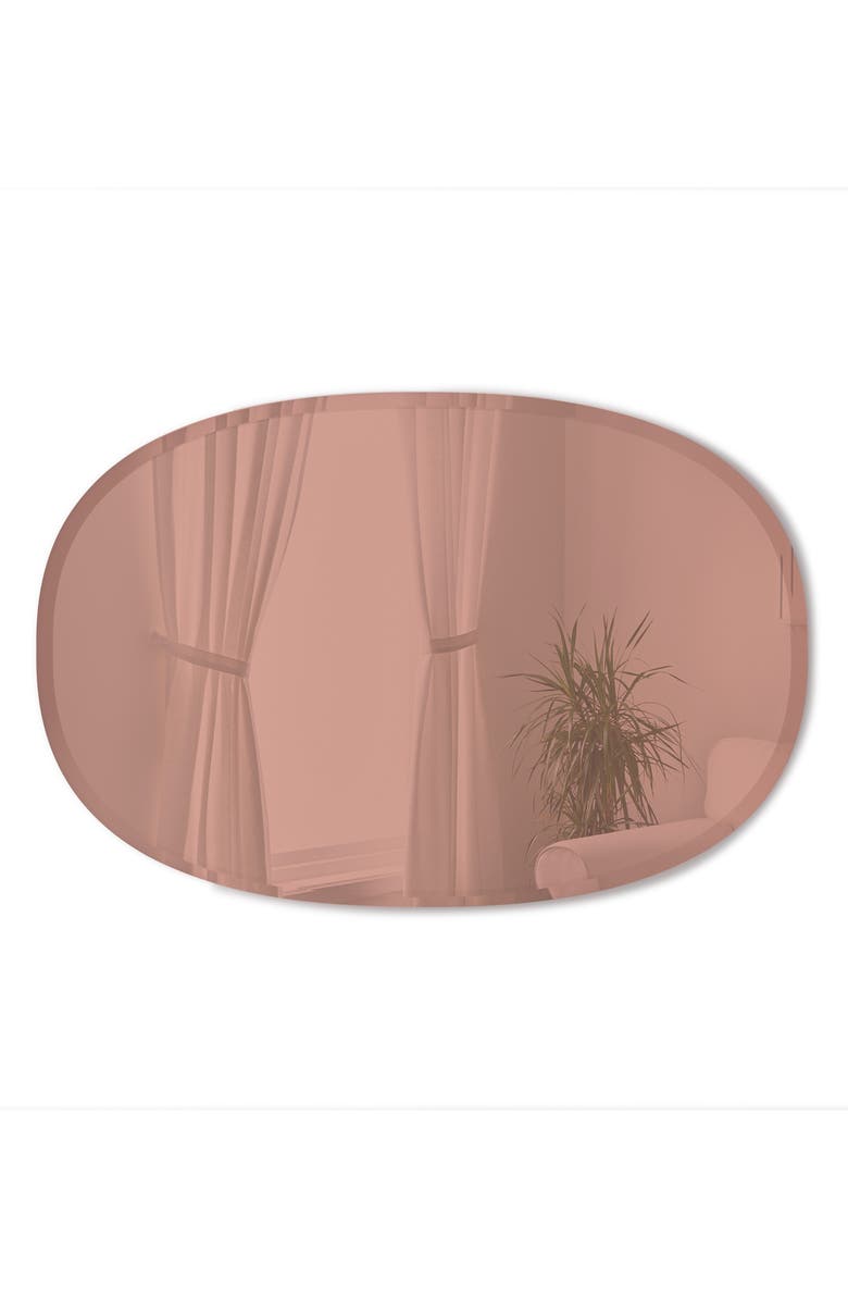 Umbra Hub Bevy Tinted Oval Mirror, Alternate, color, 