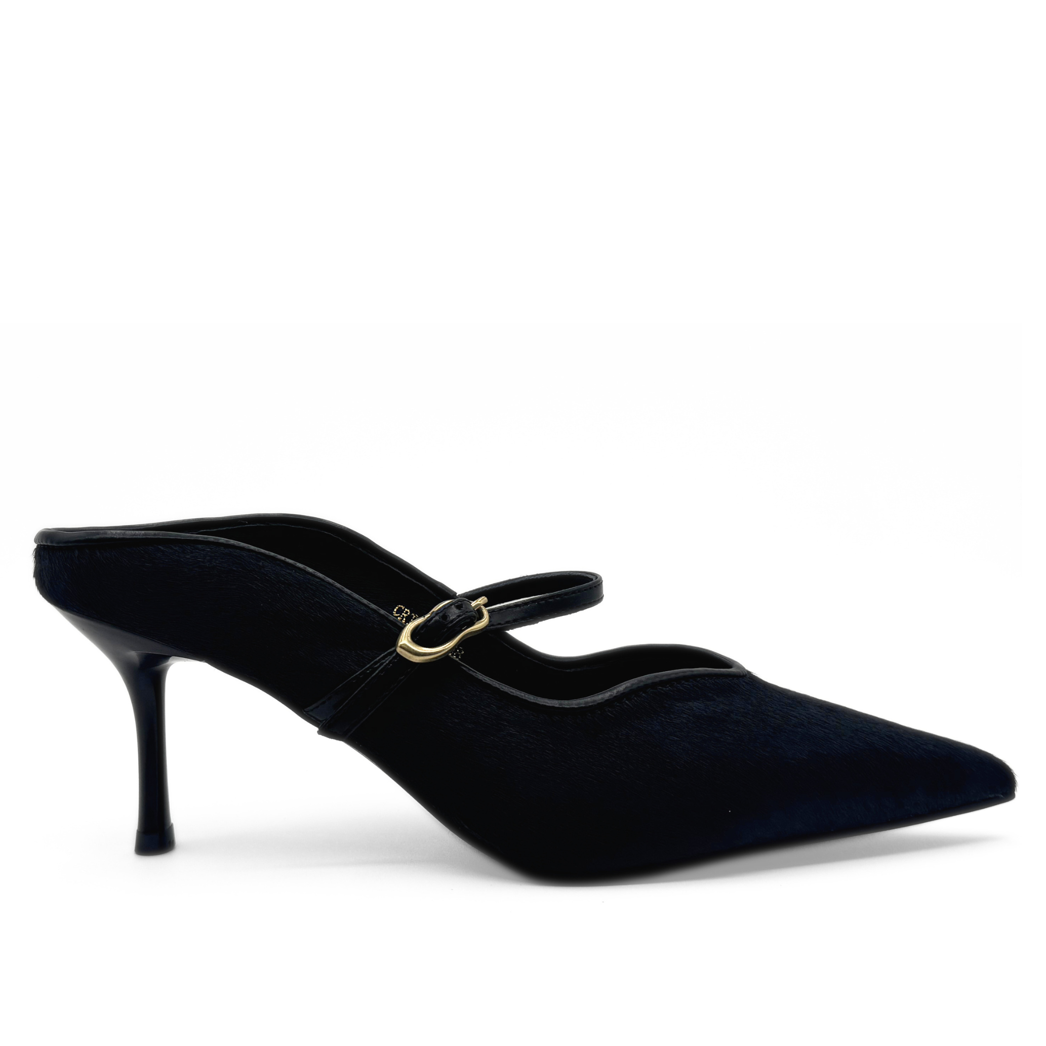 Nicky Pony Hair Pumps, Main, color, Black