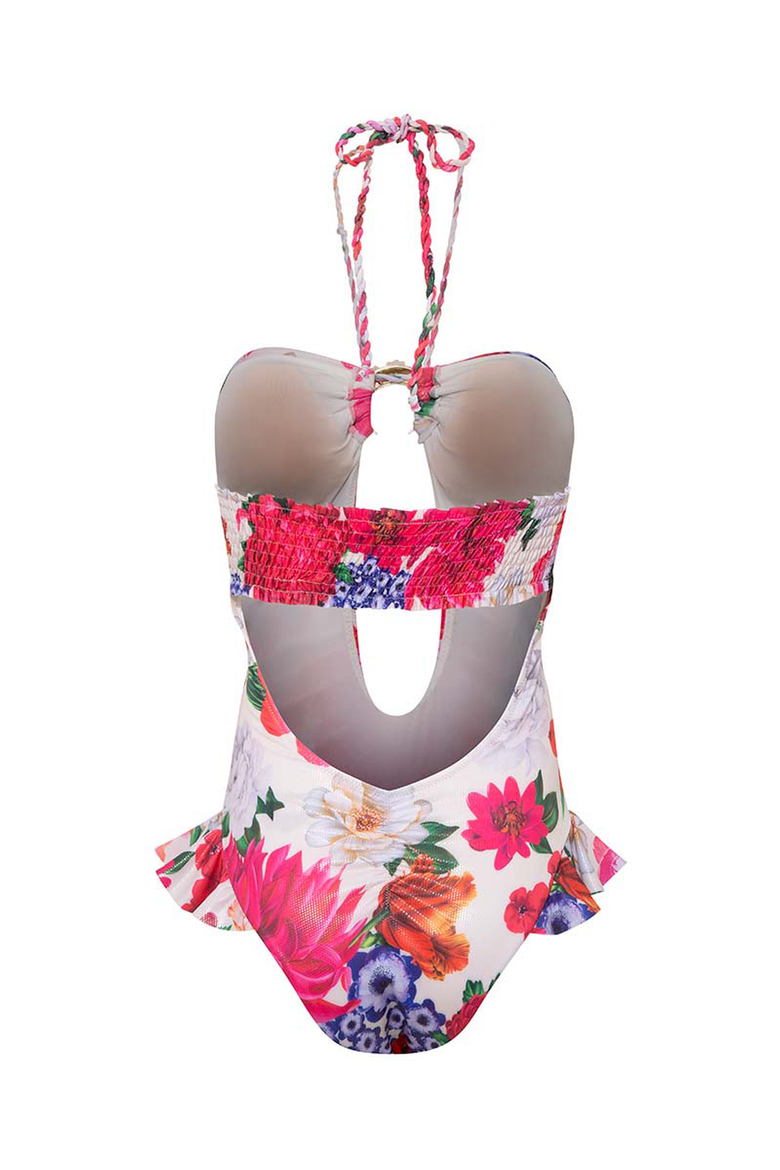 GISELLE SWIMSUIT, Alternate, color, Fuchsia