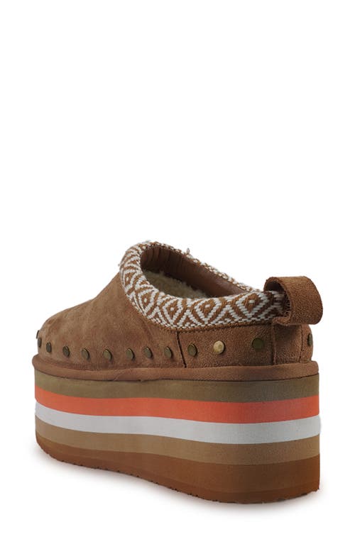 ZIGI ZIGI BRIANNE FAUX FUR PLATFORM CLOG 