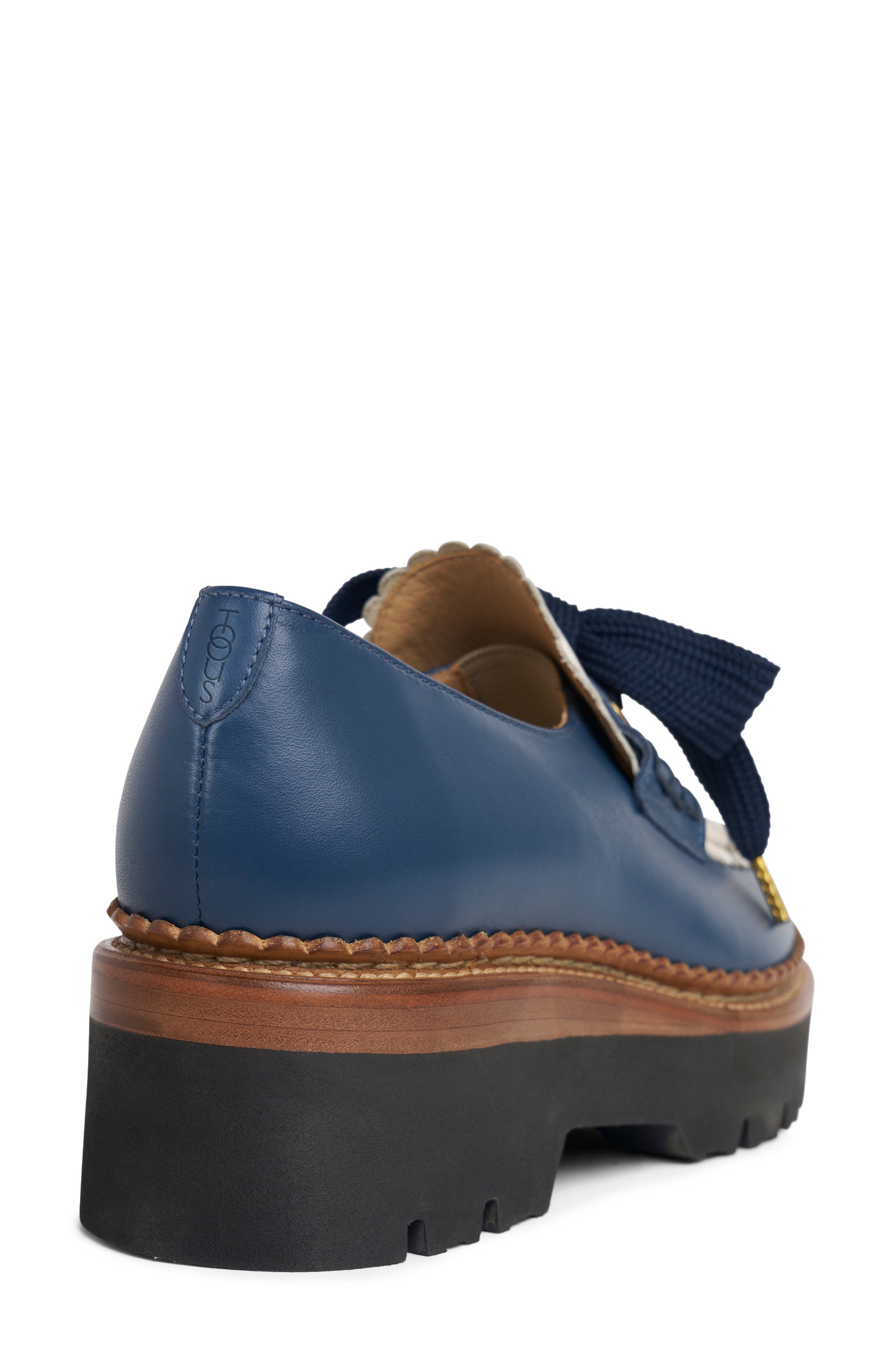 The Office of Angela Scott Miss Elsie Lug Sole Loafer, Alternate, color, 