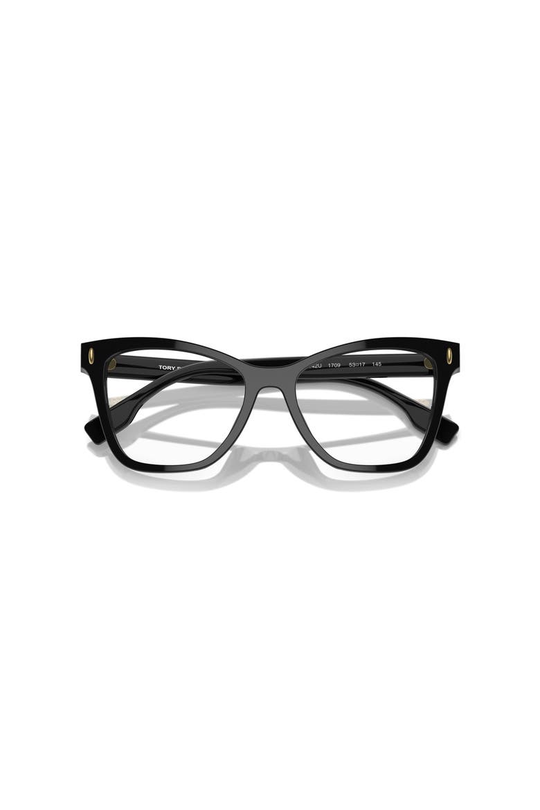 51mm Cat Eye optical glasses, Alternate, color, Black