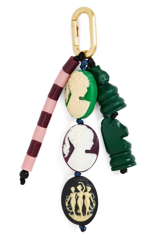 Clare V . Cameo Fob In Multi