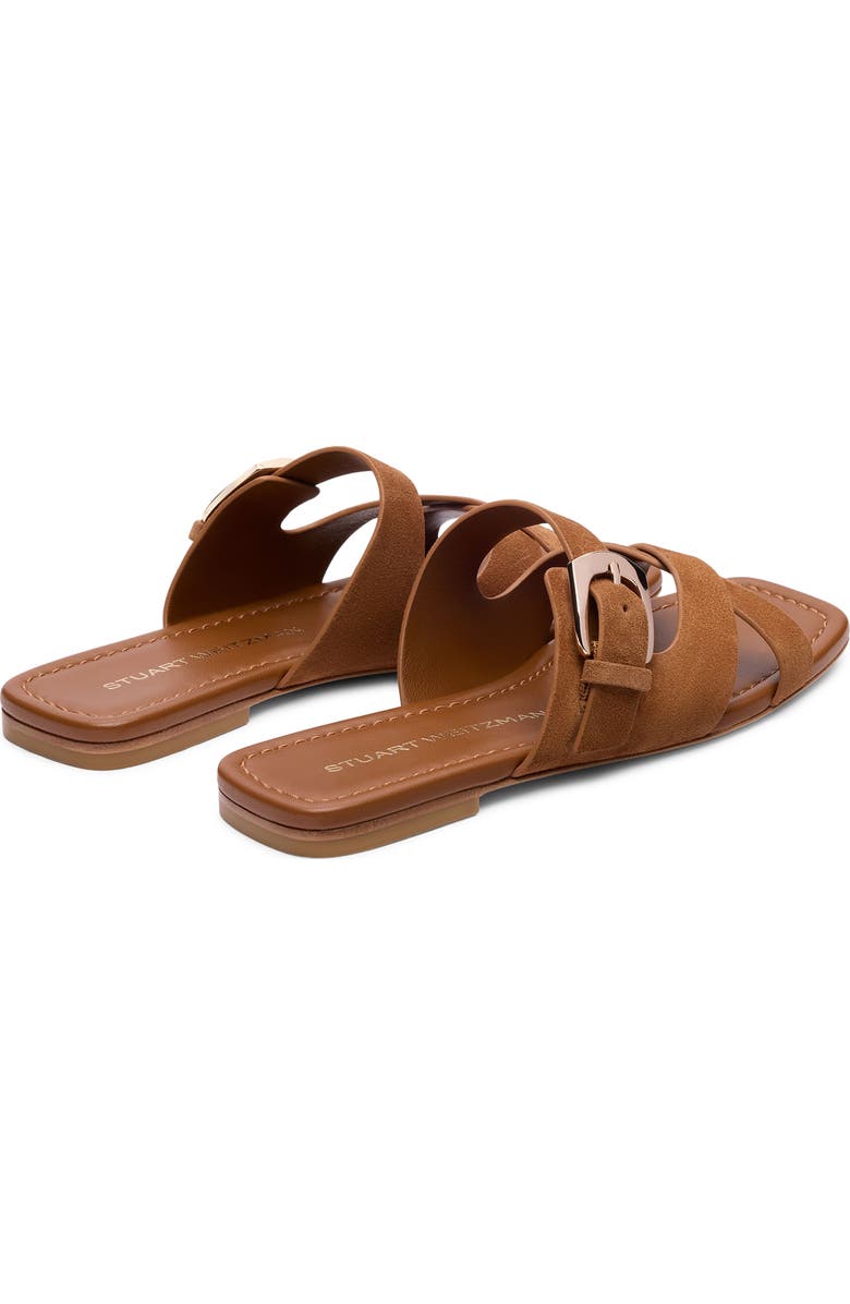 Stuart Weitzman Sai Slide Sandal, Alternate, color, Doe