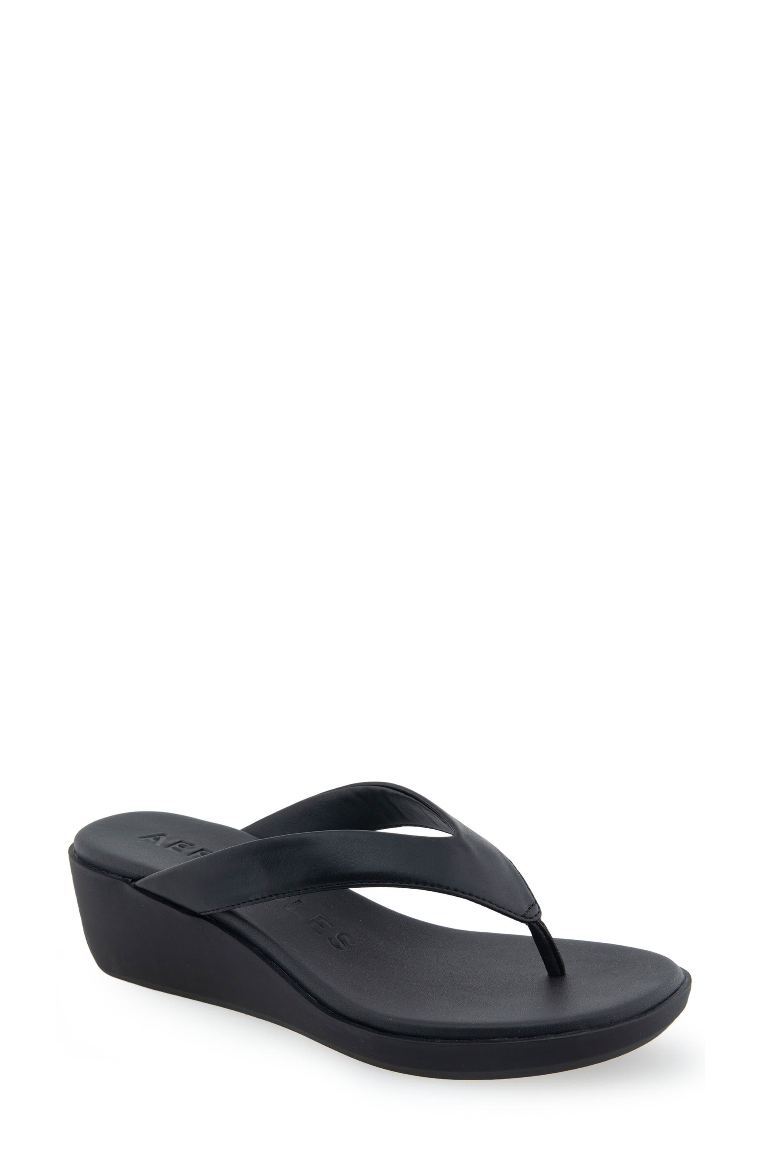 Aerosoles Isha Wedge Flip Flop Sandal, Main, color, 