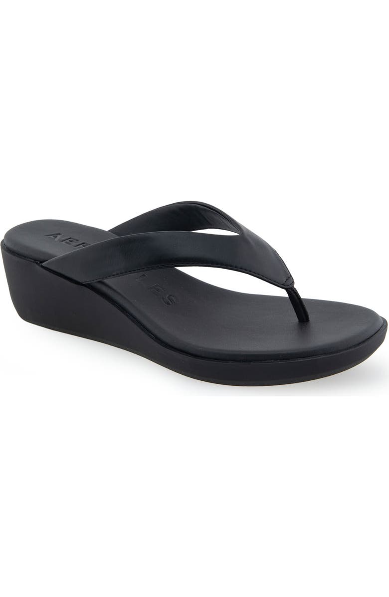 Aerosoles Isha Wedge Flip Flop Sandal, Main, color,