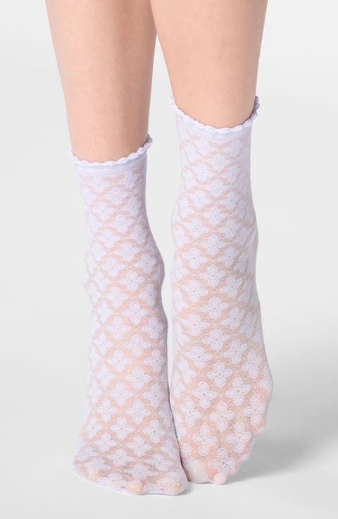 Lace Crew Socks
