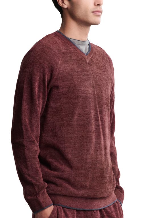 Barefoot Dreams Cozychic Ultra Lite® V-neck Sweater In Brown