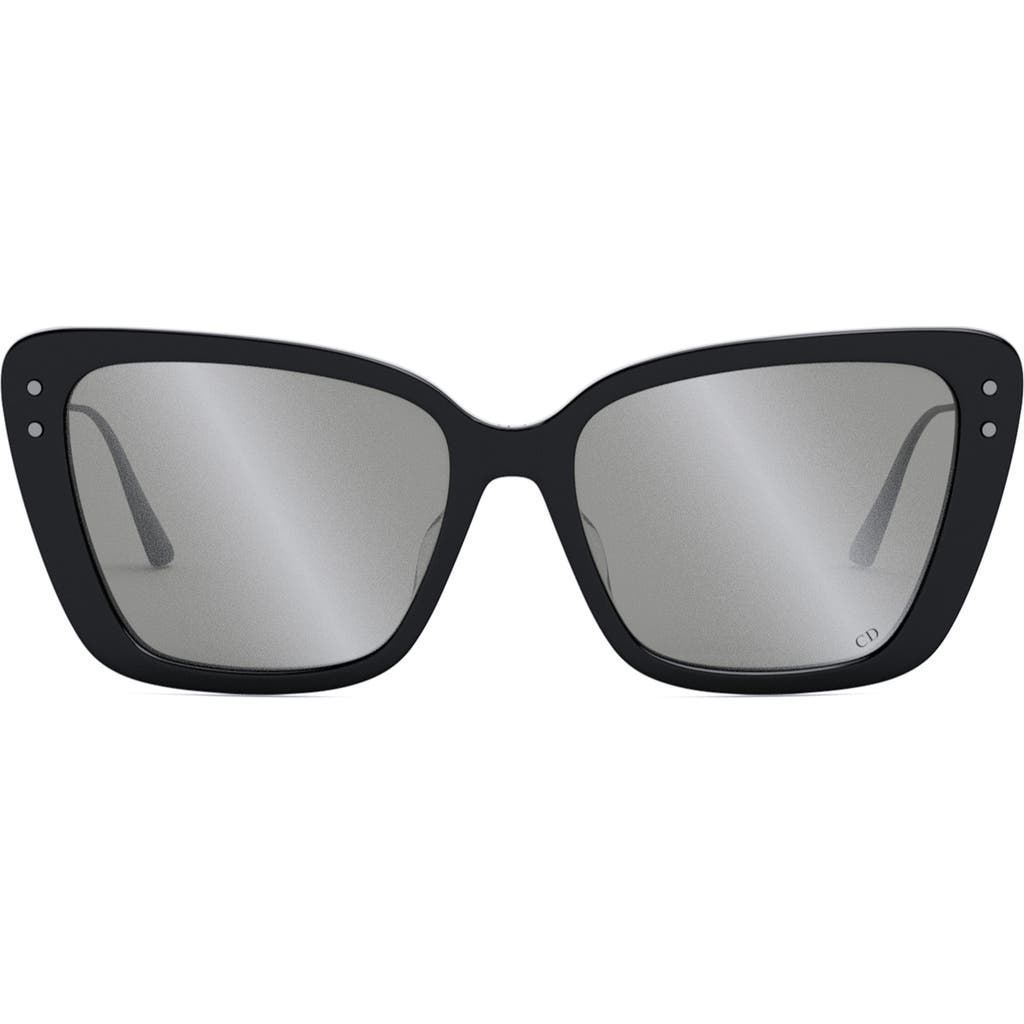 Dior Miss B5i 54mm Butterfly Sunglasses In Black