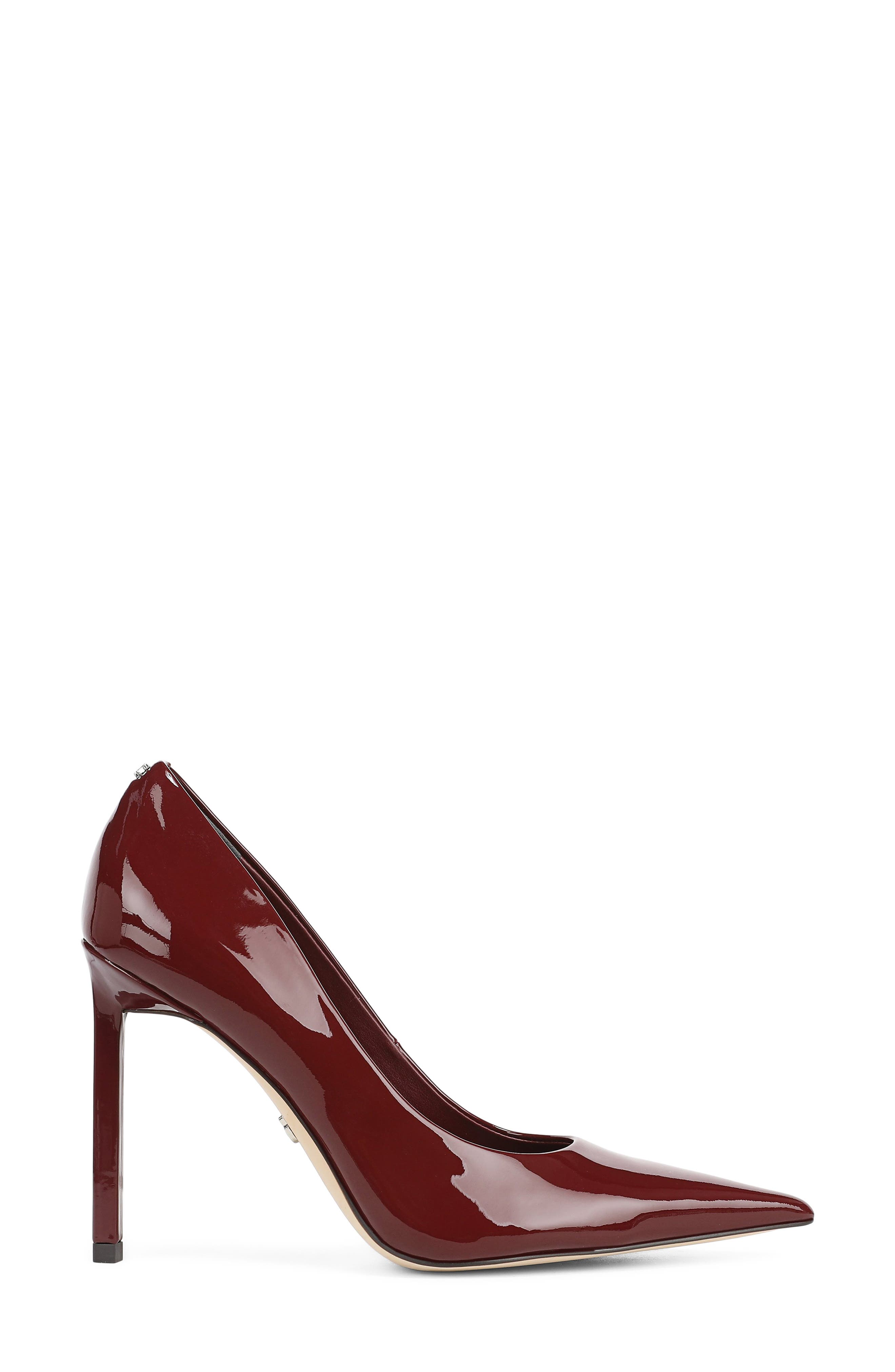 Talula Pump, Alternate, color, FRENCH MERLOT PATENT