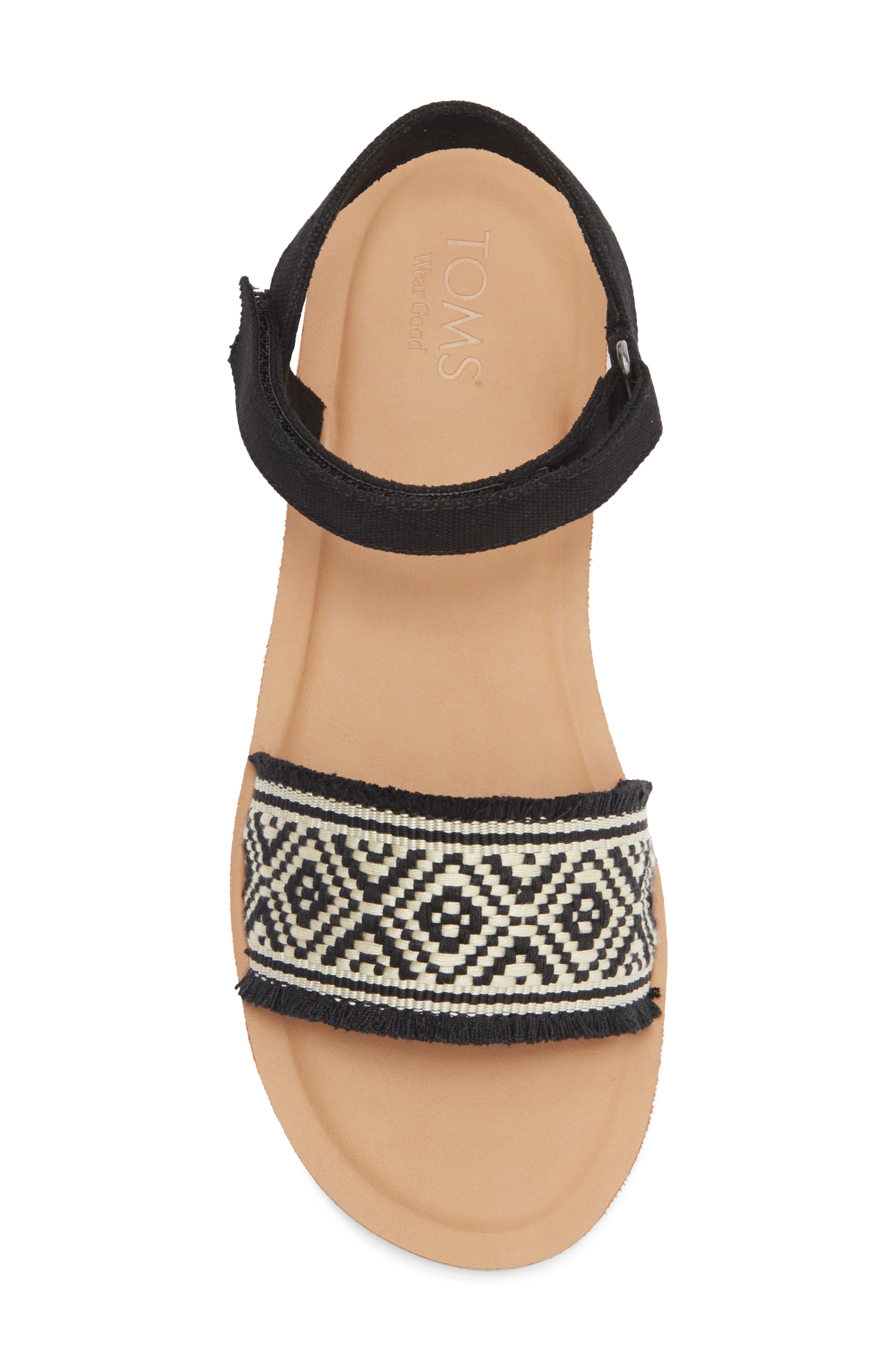 Remi Sandal, Alternate, color, BLACK