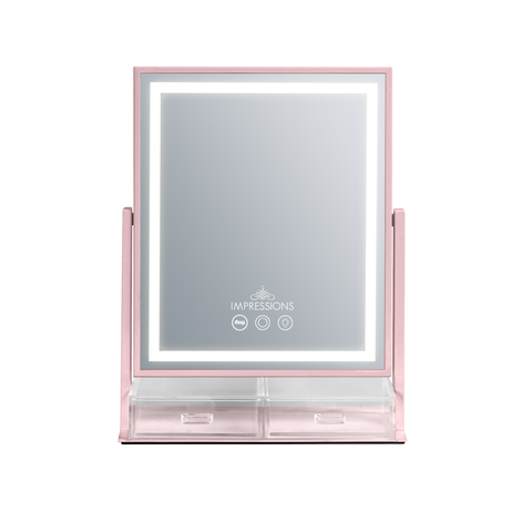 Glow & Store Tri-tone Led Makeup Mirror