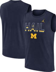 Jordan Brand Men's Jordan Brand Navy Michigan Wolverines Primetime Tricode Legend Performance Tank Top