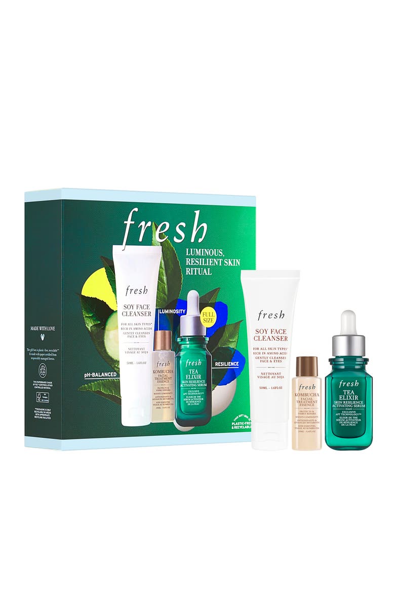 Luminous, Resilient Skin Ritual Set (Limited Edition) $112 Value, Main, color, NO COLOR