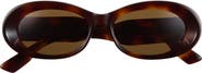 Gucci 54mm Oval Sunglasses