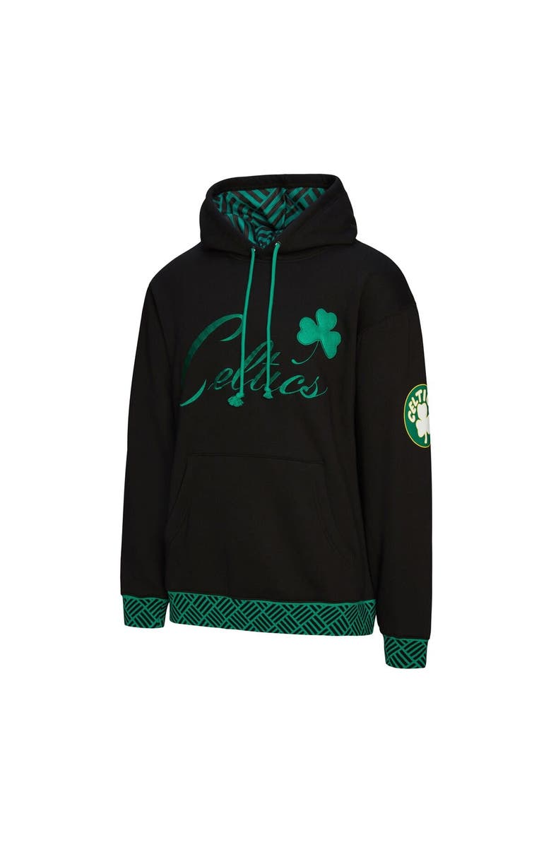 Mitchell 
Ness Unisex Mitchell 
Ness Black Boston Celtics Vintage Heavyweight Hoodie, Alternate, color, Black