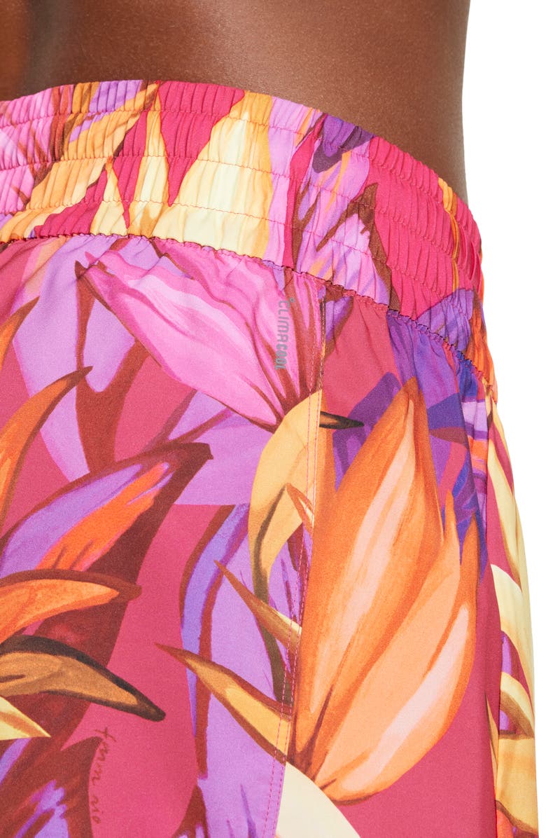 ADIDAS X FARM RIO x FARM Rio Pacer Shorts, Alternate, color, Pink/ Yellow/Fuchsia