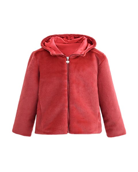 Plush Hooded Jacket