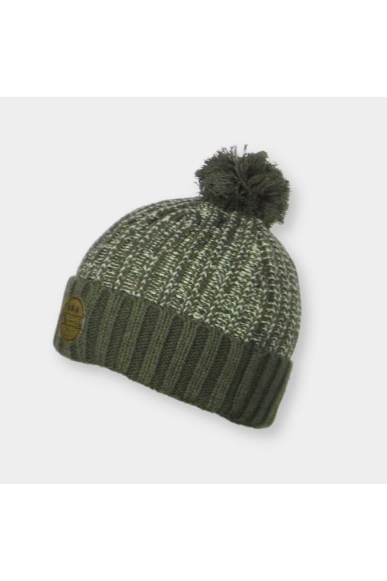 Mission Women's Cable Knit Beanie, Main, color, Olive/Cream