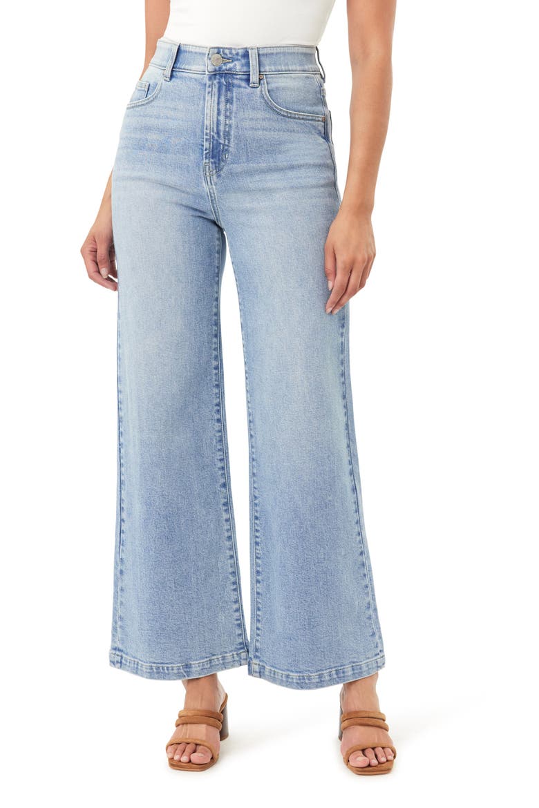 Parisian Café 30-inch Ultra High Rise Wide Leg Jeans, Main, color, SLOANE