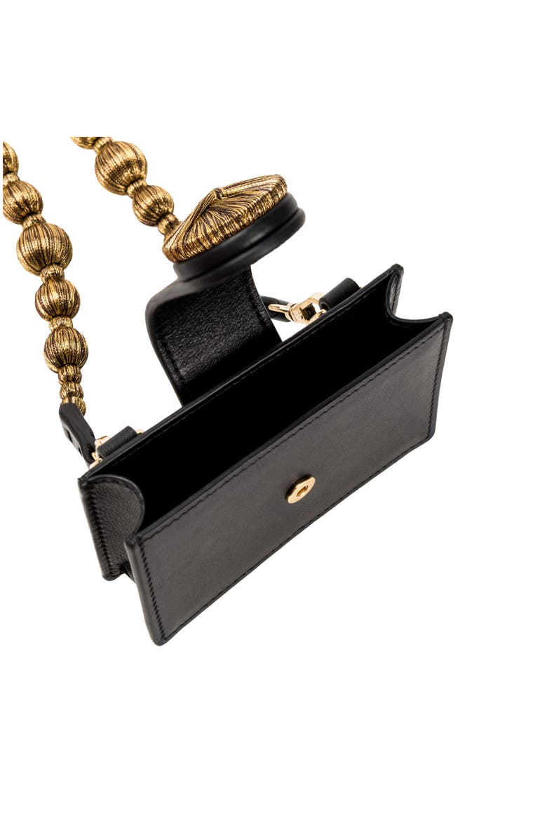 Alessa Black Card Holder, Alternate, color, Black