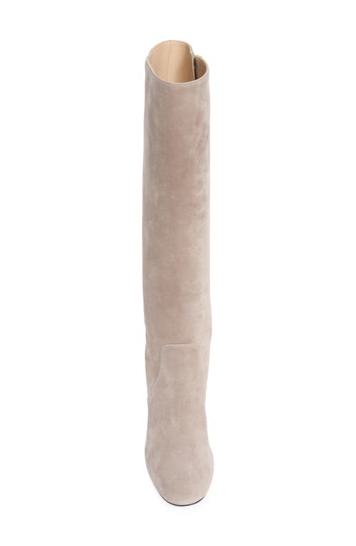 Stuart Weitzman Sofia 75 Zip Boot In Topo