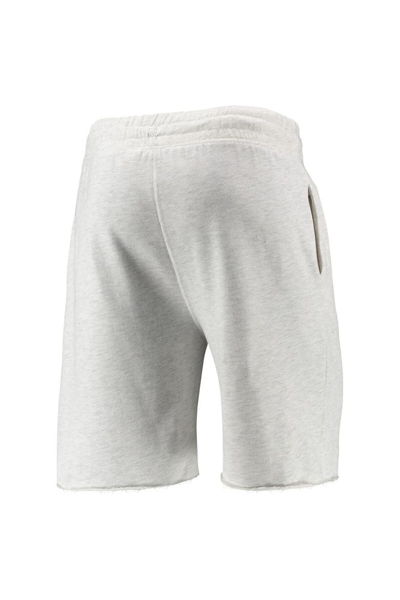 Men's Concepts Sport Oatmeal New York Mets Mainstream Logo Terry Tri-Blend Shorts, Alternate, color, Oatmeal