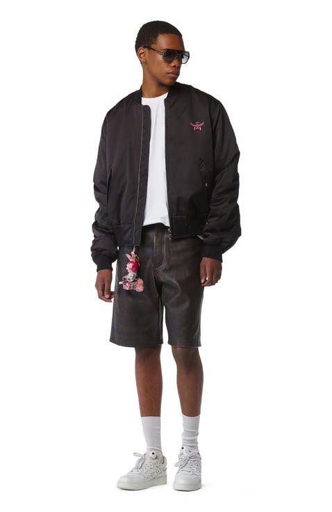 x SNIPES Satin Bomber Jacket