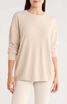 Barefoot Dreams® CozyChic Ultra Lite® Drop Shoulder Lounge Sweater
